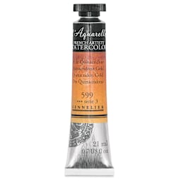 Sennelier French Artists' Watercolor - Quinacridone Gold, 21 ml Tube