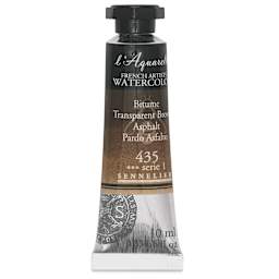 Sennelier French Artists' Watercolor - Transparent Brown, 10 ml Tube