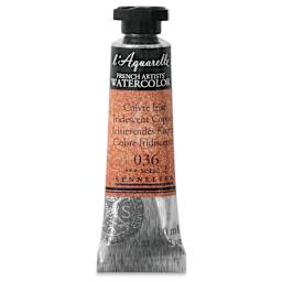 Sennelier French Artists' Watercolor - Iridescent Copper, 10 ml Tube