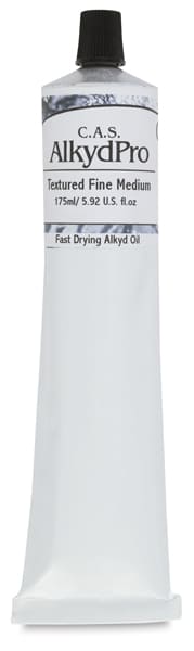 CAS AlkydPro Mediums - 175 ml tube of Fine Textured medium  upright
