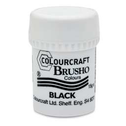 Brusho Crystal Colour - Black, 15 g pot