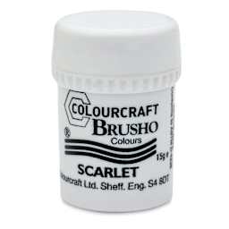 Brusho Crystal Colour - Scarlet, 15 g pot