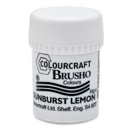Brusho Crystal Colour - Sunburst Lemon, 15 g pot