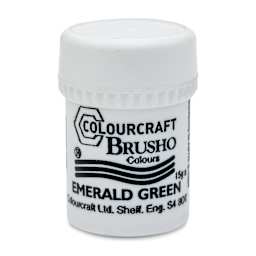 Brusho Crystal Colour - Emerald Green, 15 g pot
