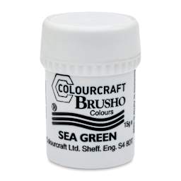 Brusho Crystal Colour - Sea Green, 15 g pot