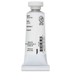 Utrecht Artists' Watercolor Paint - Lamp Black, 14 ml, Tube (Back)