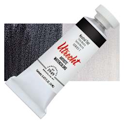 Utrecht Artists' Watercolor Paint - Neutral Tint, 14 ml tube and swatch