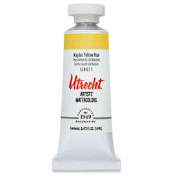 Utrecht Artists' Watercolor Paint - Naples Yellow Hue, 14 ml, Tube (Front)