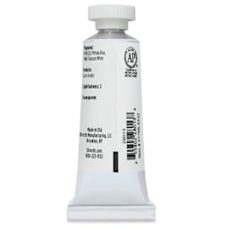 Utrecht Artists' Watercolor Paint - Manganese Blue Hue, 14 ml, Tube (Back)