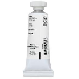 Utrecht Artists' Watercolor Paint - Olive Green, 14 ml, Tube (Back)
