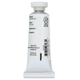 Utrecht Artists' Watercolor Paint - Hookers Green, 14 ml, Tube (Back)
