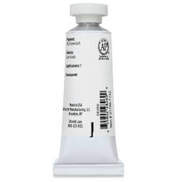 Utrecht Artists' Watercolor Paint - Terre Verte, 14 ml, Tube (Back)