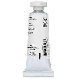Utrecht Artists' Watercolor Paint - Phthalo Green, 14 ml, Tube (Back)