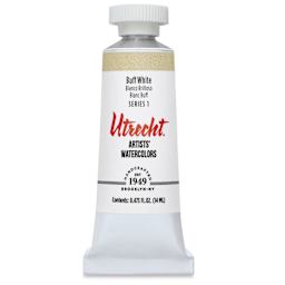 Utrecht Artists' Watercolor Paint - Buff White, 14 ml, Tube (Front)