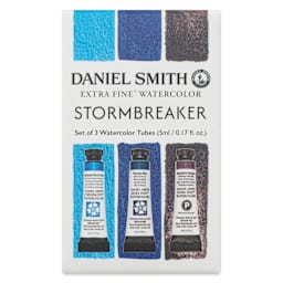 Daniel Smith Extra Fine Watercolor - Set of 3, Stormbreaker, front of package
