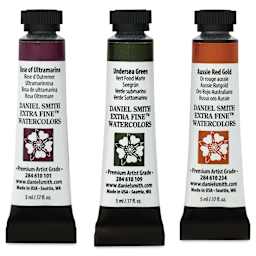 Daniel Smith Extra Fine Watercolor - Set of 3, Autumn, 5 ml Tubes