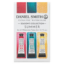 Daniel Smith Extra Fine Watercolor - Set of 3, Summer Set, 5 ml Tubes front of package