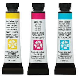 Daniel Smith Extra Fine Watercolor - Set of 3, Spring Set, 5 ml Tubes