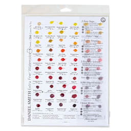 Daniel Smith Extra Fine Watercolor - 266 Watercolor and 22 Gouache Dot Card front of package