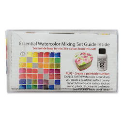 Daniel Smith Extra Fine Watercolor - Essential Watercolor Mixing Set back of package