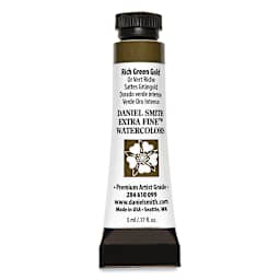Daniel Smith Extra Fine Watercolor - Rich Green Gold, Tube