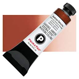 Daniel Smith Extra Fine Watercolor - PrimaTek, Sedona Genuine, 15 ml Tube and swatch