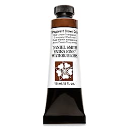Daniel Smith Extra Fine Watercolor - Transparent Brown Oxide, 15 ml Tube
