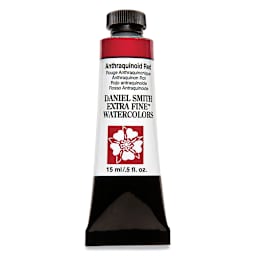 Daniel Smith Extra Fine Watercolor - Anthrquinoid Red, 15 ml Tube