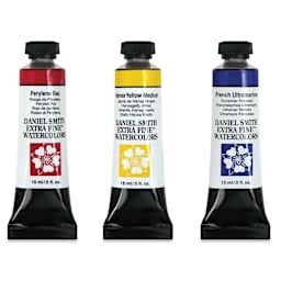 Daniel Smith Extra Fine Watercolor - Primary, Set of 3, 15 ml Tubes