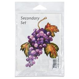 Daniel Smith Extra Fine Watercolor - Secondary, Set of 3, 15 ml Tubes back of package