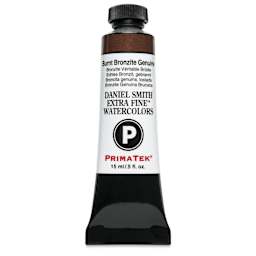 Daniel Smith Extra Fine Watercolor - PrimaTek, Burnt Bronzite Genuine, 15 ml Tube