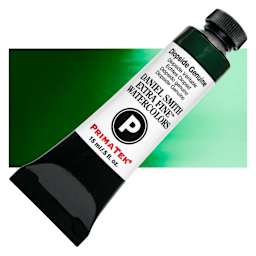 Daniel Smith Extra Fine Watercolor - PrimaTek, Diopside Genuine, 15 ml Tube and swatch