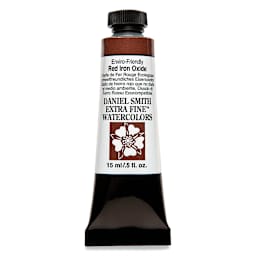 Daniel Smith Extra Fine Watercolor - Red Iron Oxide, 15 ml, Tube