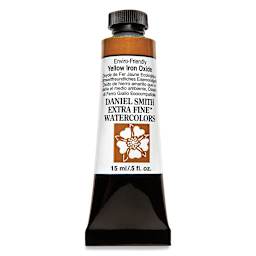Daniel Smith Extra Fine Watercolor - Yellow Iron Oxide, 15 ml Tube