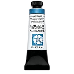 Daniel Smith Luminescent Watercolor - Iridescent Electric Blue, 15 ml, Tube