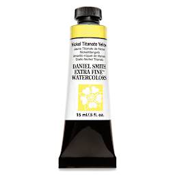 Daniel Smith Extra Fine Watercolor - Nickel Titanate Yellow, 15 ml Tube