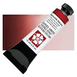Daniel Smith Extra Fine Watercolor - PrimaTek, Piemontite Genuine, 15 ml Tube and swatch
