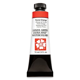 Daniel Smith Extra Fine Watercolor - Pyrrol Orange, 15 ml Tube