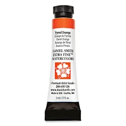 Daniel Smith Extra Fine Watercolor - Pyrrol Orange, 5 ml Tube