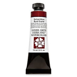 Daniel Smith Extra Fine Watercolor - Quinacridone Burnt Scarlet, 15 ml Tube