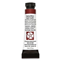 Daniel Smith Extra Fine Watercolor - Quinacridone Burnt Scarlet, 5 ml Tube