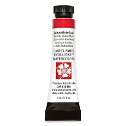 Daniel Smith Extra Fine Watercolor - Quinacridone Coral, 5 ml Tube