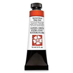 Daniel Smith Extra Fine Watercolor - Quinacridone Deep Gold, 15 ml, Tube