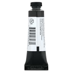 Daniel Smith Extra Fine Watercolor - Black (Blue/Orange), 15 ml Tube (back of tube)