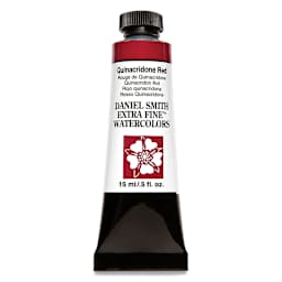 Daniel Smith Extra Fine Watercolor - Quinacridone Red, 15 ml Tube