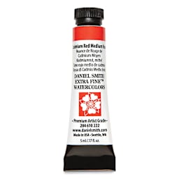 Daniel Smith Extra Fine Watercolor - Cadmium Red Medium Hue, 5 ml Tube
