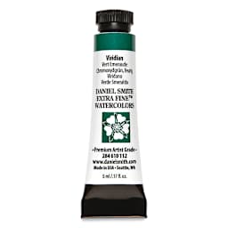 Daniel Smith Extra Fine Watercolor - Viridian, 5 ml Tube