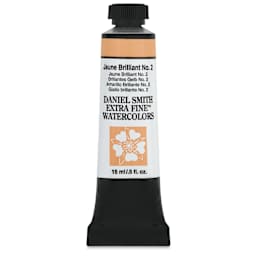Daniel Smith Extra Fine Watercolor - Jaune Brilliant 2, 15 ml Tube