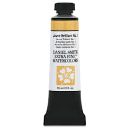 Daniel Smith Extra Fine Watercolor - Jaune Brilliant 1, 15 ml Tube