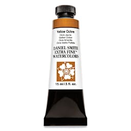 Daniel Smith Extra Fine Watercolor - Yellow Ochre, 15 ml, Tube